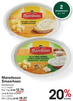 Sligro Maredsous Smeerkaas aanbieding