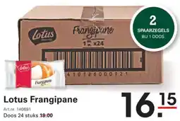 Sligro Lotus Frangipane aanbieding