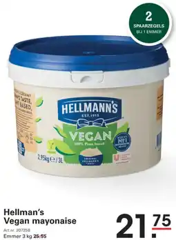 Sligro Hellman's Vegan mayonaise aanbieding