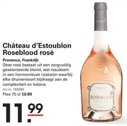 Sligro Château d'Estoublon Roseblood rosé aanbieding