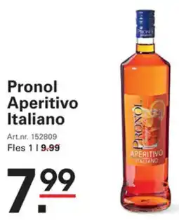 Sligro Pronol Aperitivo Italiano aanbieding