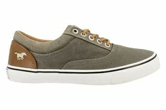 Berca Shoes Mustang Veterschoen Jongens - Kaki aanbieding