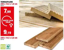 Hubo TERRASPLANK 240 x 14,5 x 1,9 cm aanbieding