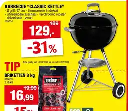 Hubo BARBECUE “CLASSIC KETTLE” aanbieding