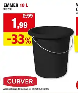 Hubo EMMER 10 L aanbieding