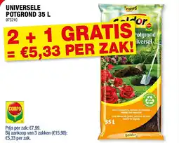 Hubo UNIVERSELE POTGROND 35 L aanbieding