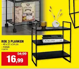 Hubo REK 3 PLANKEN aanbieding