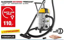 Hubo ALLESZUIGER NAT/DROOG “POWX3240” aanbieding