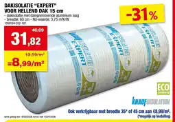 Hubo DAKISOLATIE “EXPERT” VOOR HELLEND DAK 15 cm aanbieding