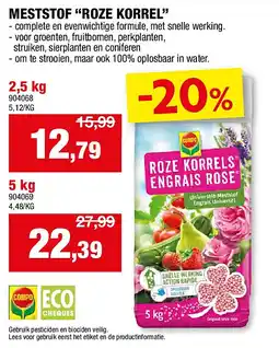Hubo MESTSTOF “ROZE KORREL” 2,5 kg aanbieding