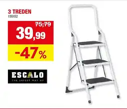 Hubo TRAPLADDER 3 TREDEN aanbieding