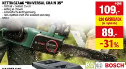 Hubo KETTINGZAAG “UNIVERSAL CHAIN 35” aanbieding