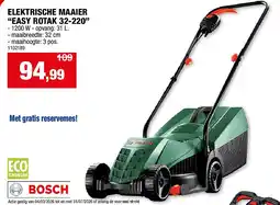 Hubo ELEKTRISCHE MAAIER “EASY ROTAK 32-220” aanbieding