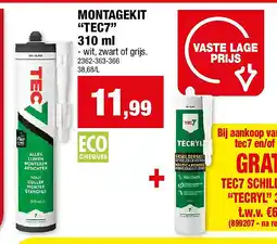 Hubo MONTAGEKIT “TEC7” 310 ml aanbieding