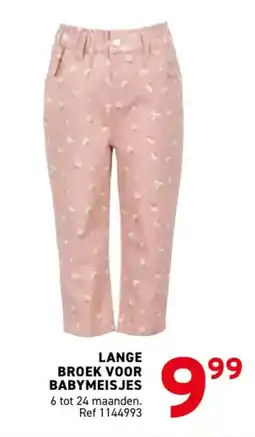 Trafic Lange broek voor babymeisjes aanbieding