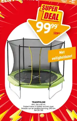 Trafic Trampoline aanbieding