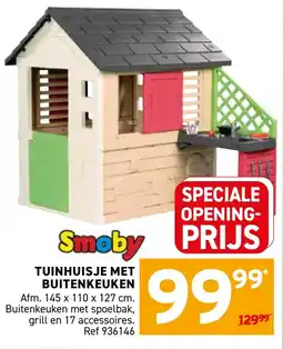 Trafic Tuinhuisje met buitenkeuken aanbieding