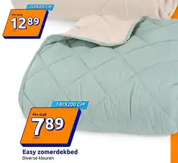 Action Easy zomerdekbed 140X200 CM aanbieding