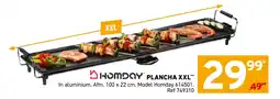 Trafic Homday plancha XXL aanbieding