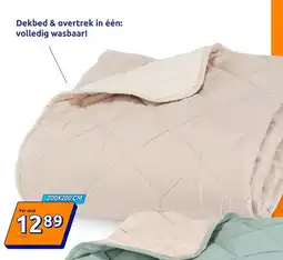 Action Easy zomerdekbed 200X200 CM aanbieding