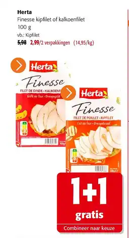 Colruyt Herta Kipfilet aanbieding