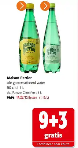 Colruyt Maison Perrier Forever Citron Vert 1 L aanbieding