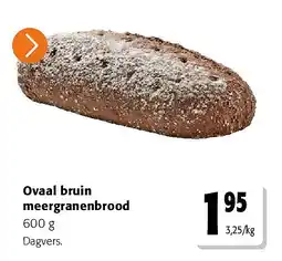 Colruyt Ovaal bruin meergranenbrood aanbieding