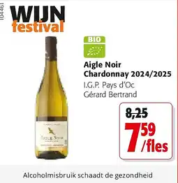 Colruyt Aigle Noir Chardonnay 2024/2025 aanbieding