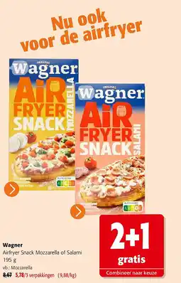 Colruyt Wagner Mozzarella aanbieding