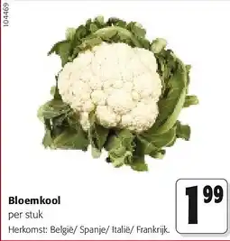 Colruyt Bloemkool aanbieding