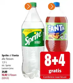 Colruyt Sprite Lemon-Lime aanbieding