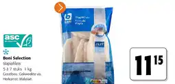 Colruyt Boni Selection tilapiafilets 5 à 7 stuks 1 kg aanbieding