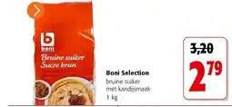 Colruyt Boni Selection bruine suiker met kandijsmaak 1 kg aanbieding