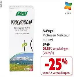 Colruyt A.Vogel Molkosan Melkzuur 500 ml aanbieding