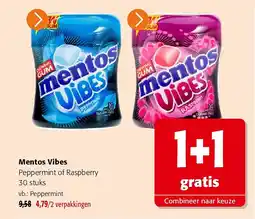 Colruyt Mentos Vibes Peppermint aanbieding