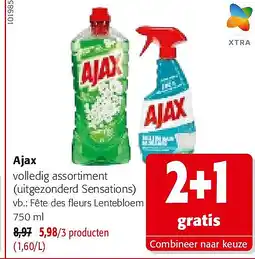 Colruyt Ajax Fête des fleurs Lentebloem 750 ml aanbieding