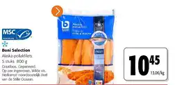 Colruyt Boni Selection Alaska-pollakfilets 5 stuks 800 g aanbieding