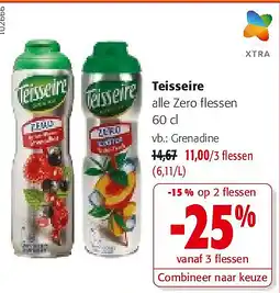 Colruyt Teisseire Grenadine aanbieding