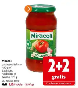 Colruyt Miracoli Italiano 450 g aanbieding