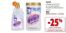 Colruyt Vanish Oxi Action Witheid herstellende vlekverwijderaar 1,41 kg aanbieding