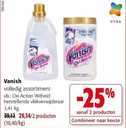 Colruyt Vanish Oxi Action Witheid herstellende vlekverwijderaar 1,41 kg aanbieding