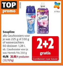 Colruyt Soupline Geurbooster voor je was Hemels Fris 230 g aanbieding