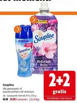 Colruyt Soupline Geurparels Hemels Fris 230 g aanbieding