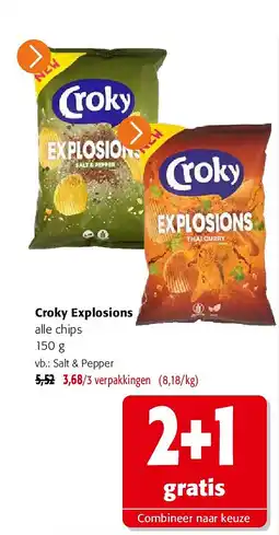 Colruyt Croky Explosions Salt & Pepper aanbieding