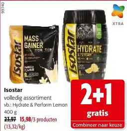 Colruyt Isostar Hydrate & Perform Lemon 400 g aanbieding