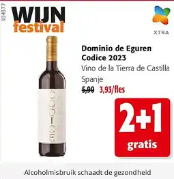 Colruyt Dominio de Eguren Codice 2023 aanbieding