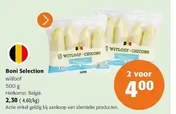 Colruyt Boni Selection witloof 500 g aanbieding