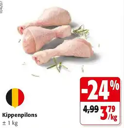 Colruyt Kippenpilons aanbieding