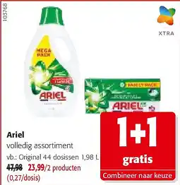 Colruyt Ariel Original 44 dosissen 1,98 L aanbieding