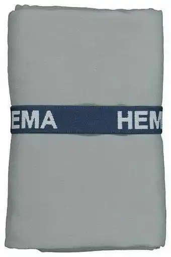 HEMA HEMA Microvezelhanddoek 70x140 Grijs (grijs) aanbieding